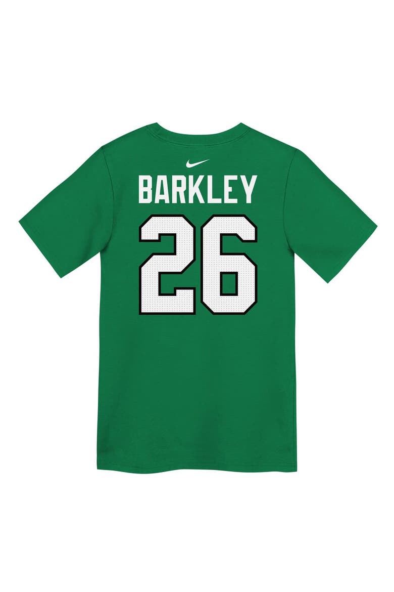 Preschool Nike Saquon Barkley Kelly Green Philadelphia Eagles Player Name & Number T-Shirt, Alternate, color, Kelly Green