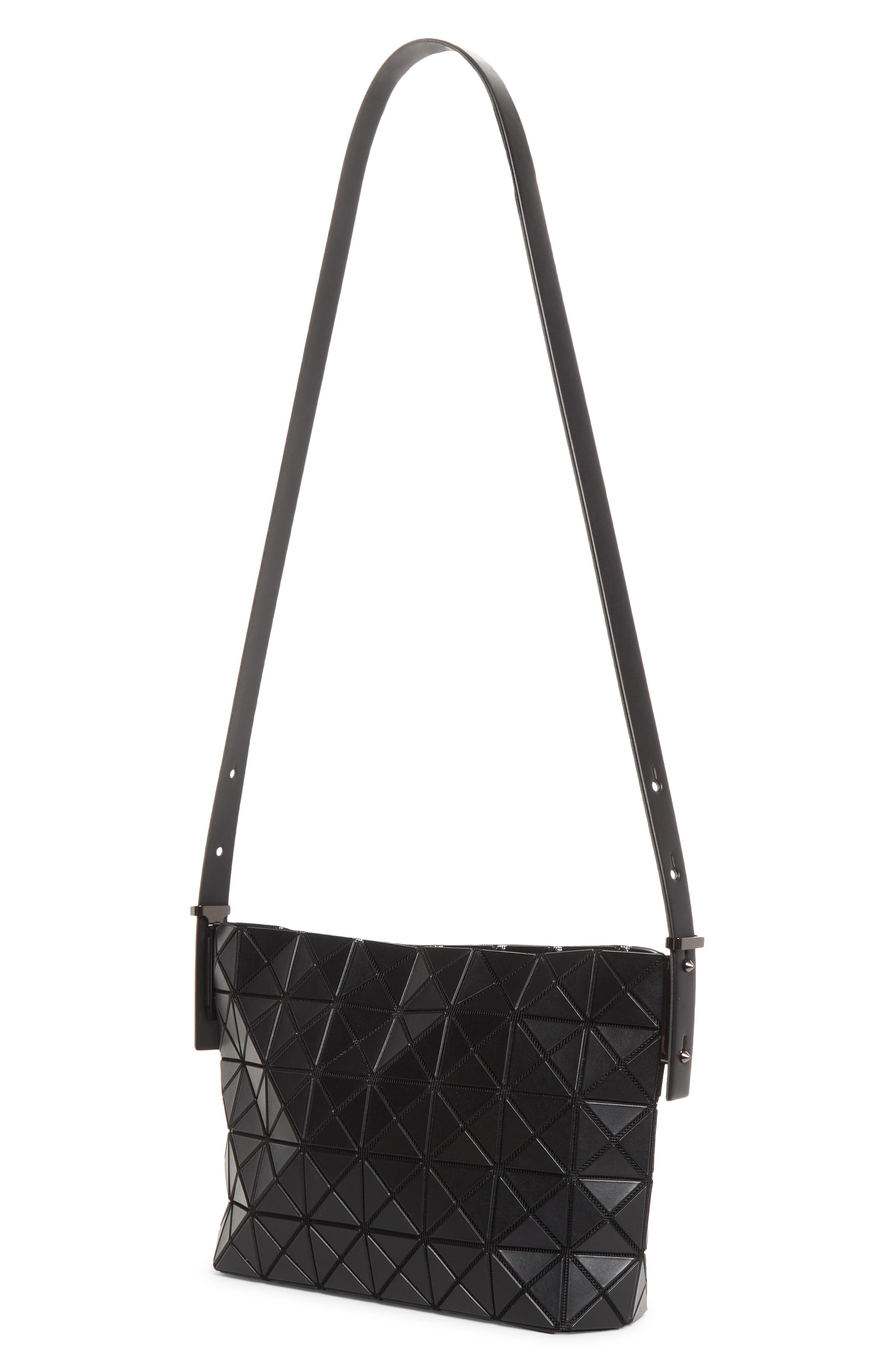 Musette Matte Crossbody Bag, Alternate, color, MATTE BLACK