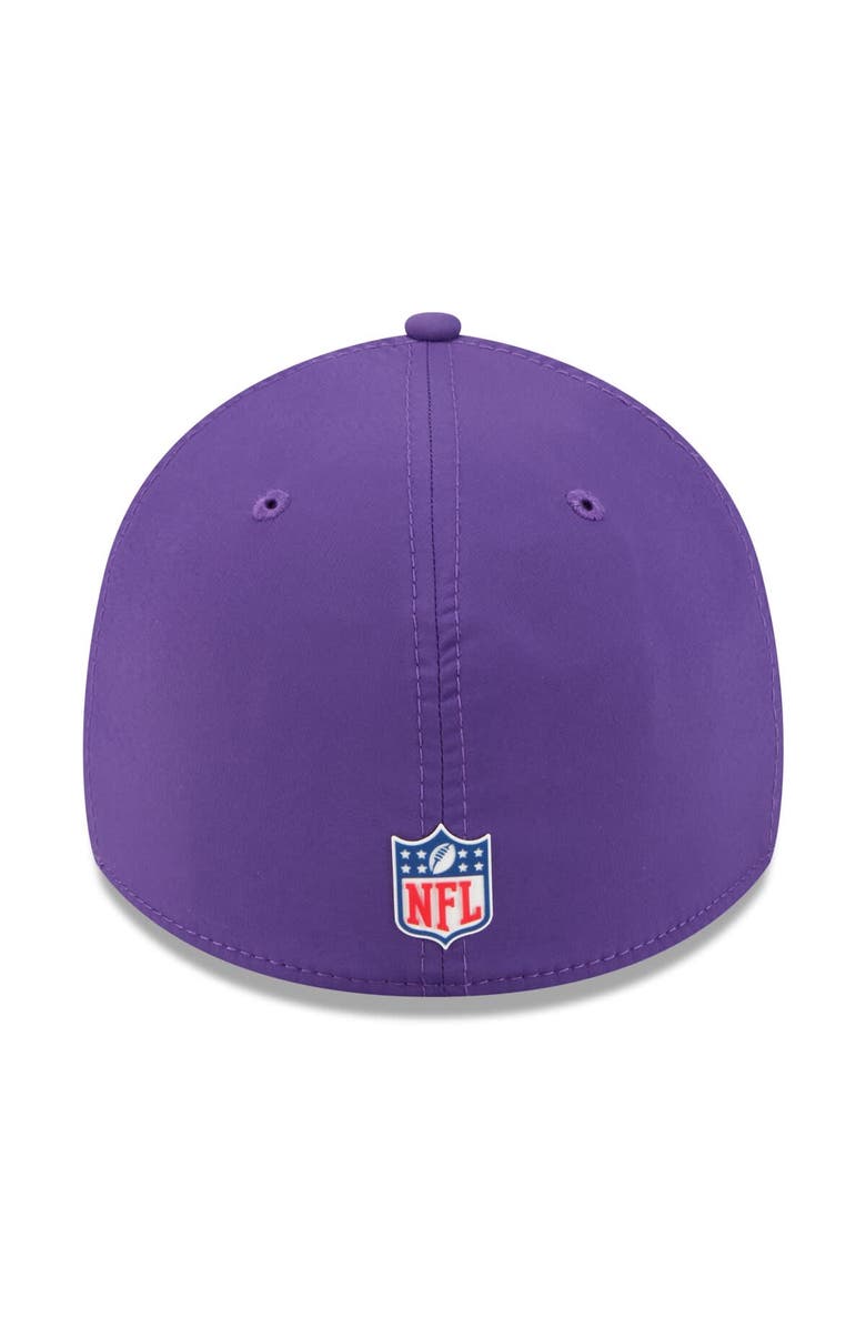 New Era Men's New Era Purple Minnesota Vikings 2025 Sideline 39THIRTY Flex Hat, Alternate, color, Purple
