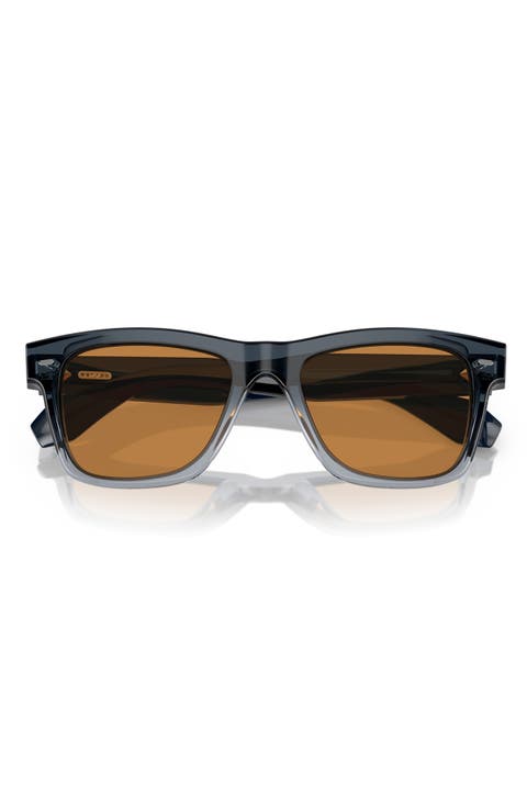 N.04 53mm Rectangular Sunglasses