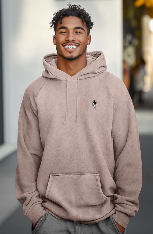DALIX DALIX ASTRONAUT  MIDWEIGHT MINERAL WASHED HOODIE 