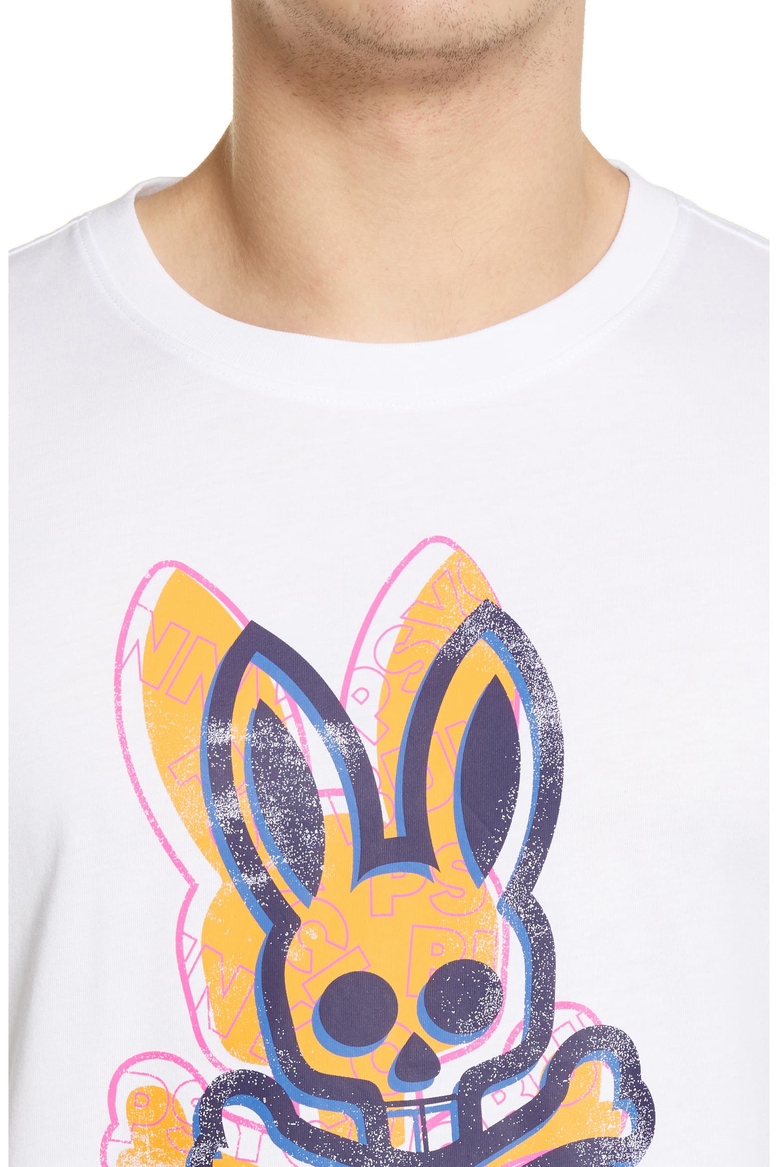 Cool Rabbit Graphic Psycho Bunny Men's Ravensdale Long Sleeve Graphic Tee (Men) | Nordstrom