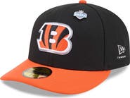 New Era Men's New Era  Black/Orange Cincinnati Bengals 2026 NFL Draft Pre-Curved 59FIFTY Fitted Hat