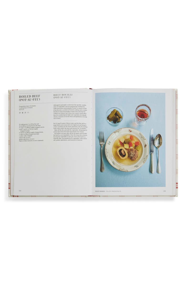 Phaidon Press 'Classic French Recipes' Cookbook, Alternate, color, Ivory/ Red