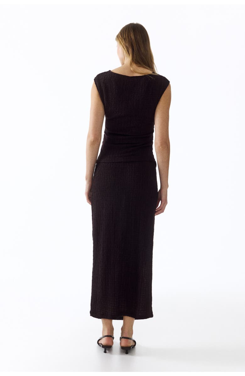 H&M Mama 2-piece Textured Jersey Set, Alternate, color, Dark Brown