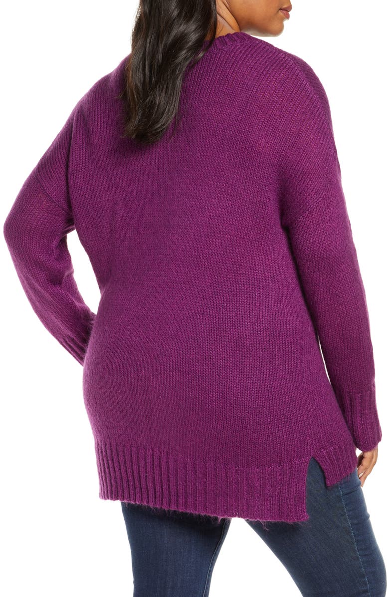 Caslon<sup>®</sup> V-Neck Sweater, Alternate, color,
