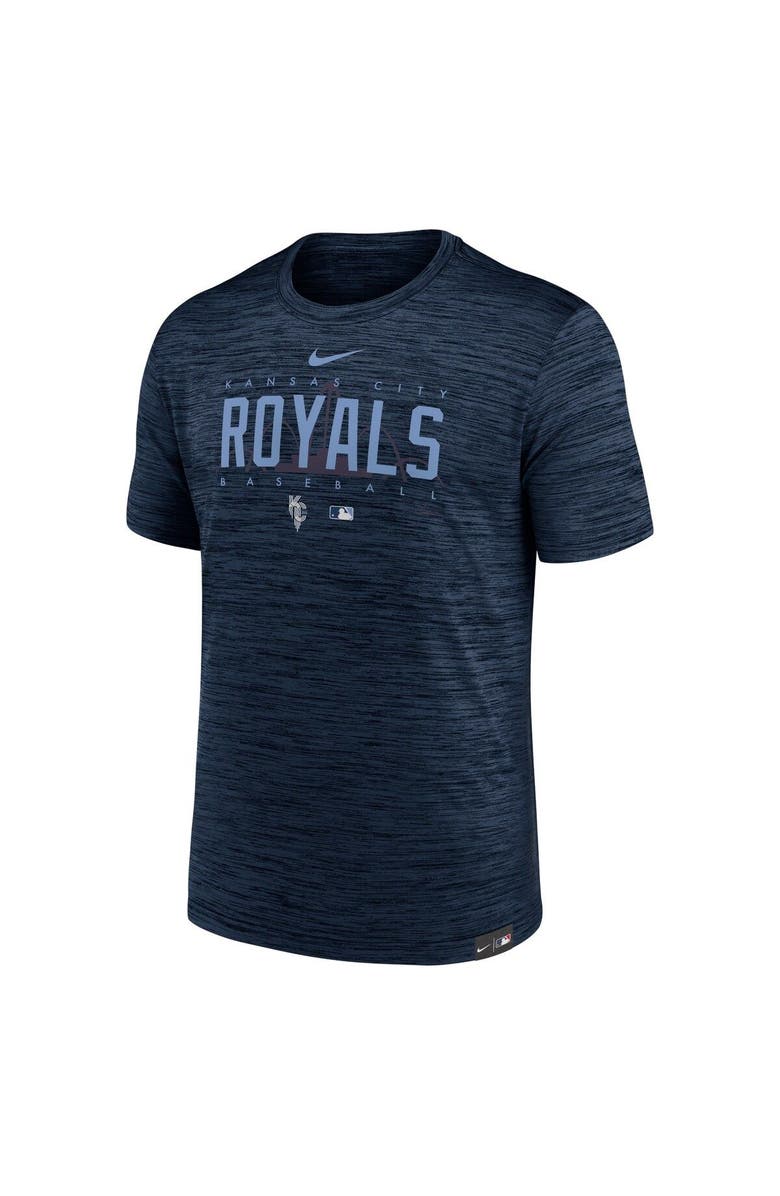 Nike Men's Nike Navy Kansas City Royals City Connect Velocity Practice Performance T-Shirt, Alternate, color, Navy