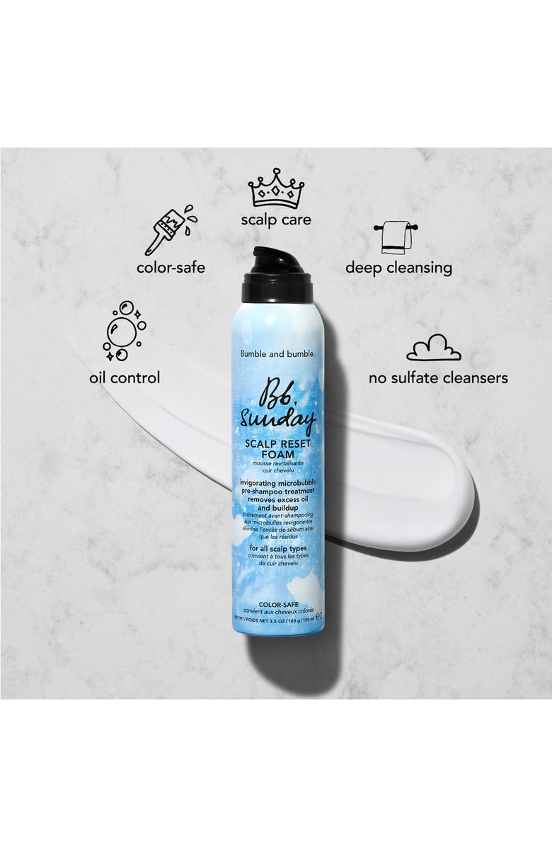 Bumble and bumble. Sunday Scalp Reset Foam, Alternate, color, 