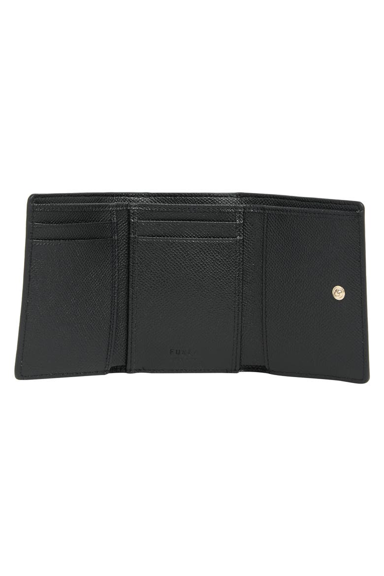 Classic Leather Tri-Fold Wallet, Alternate, color, NERO