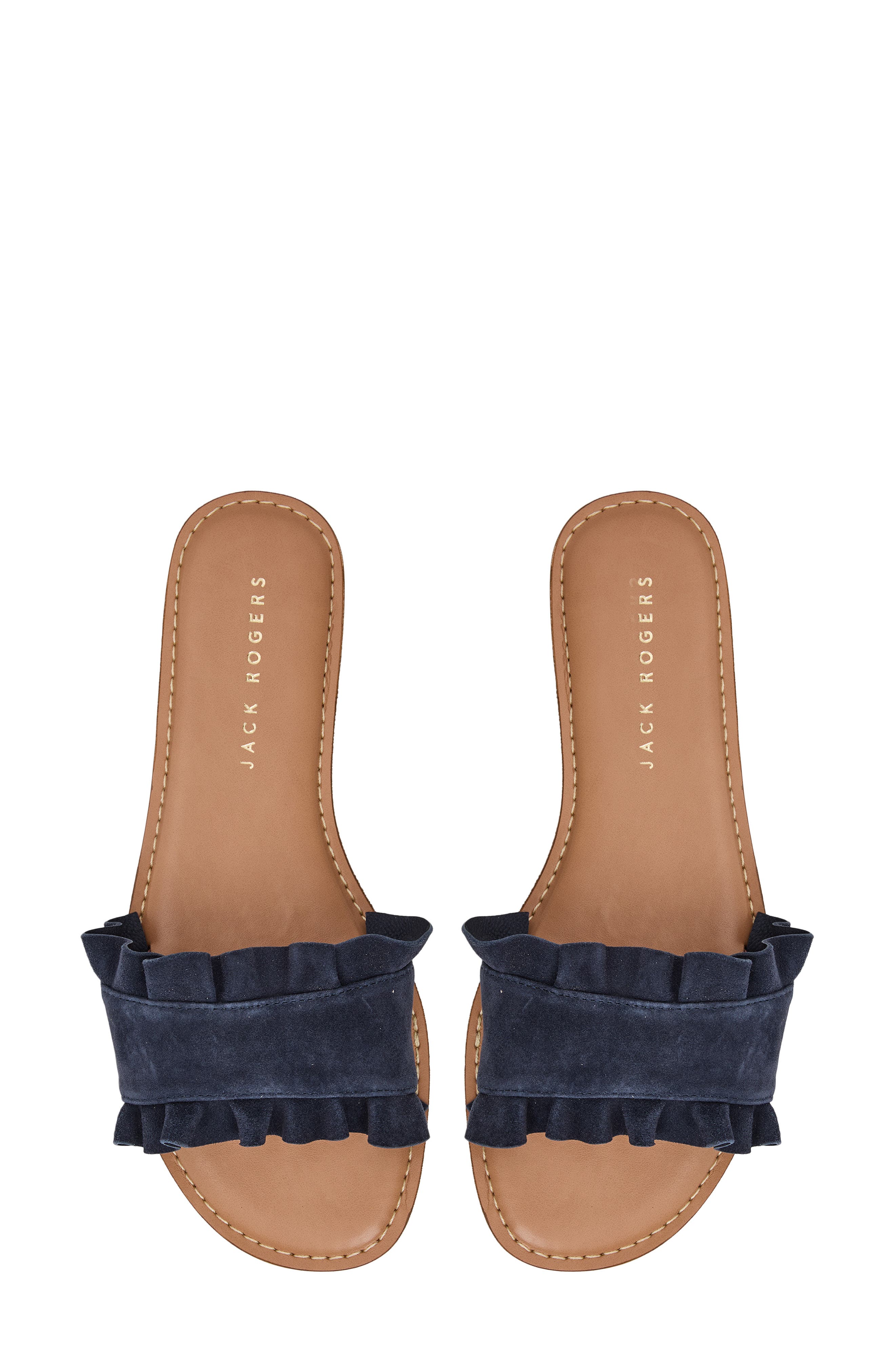 Jack Rogers Rozette Slide Sandal, Alternate, color, 