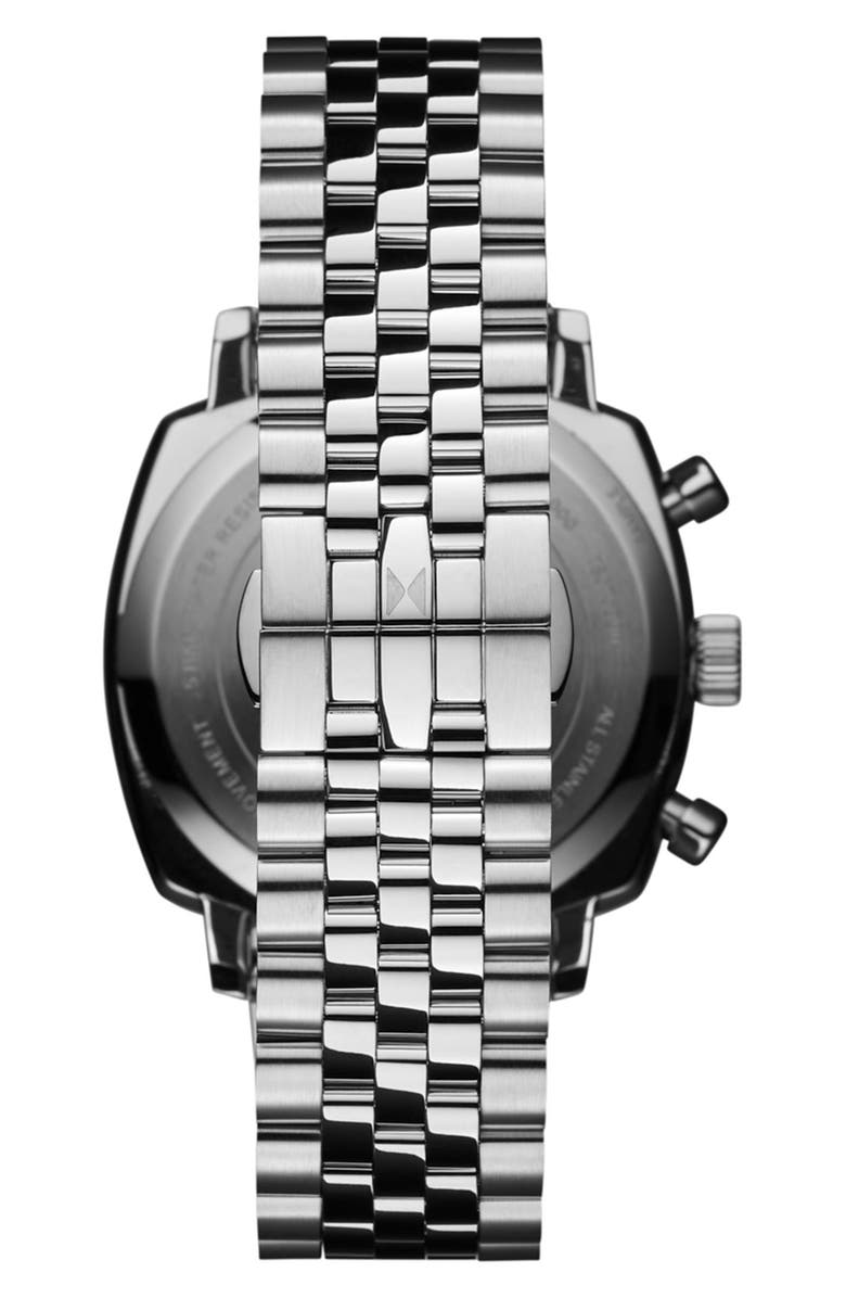 MVMT Mulholland Racer Bracelet Watch, 42mm, Alternate, color, Silver