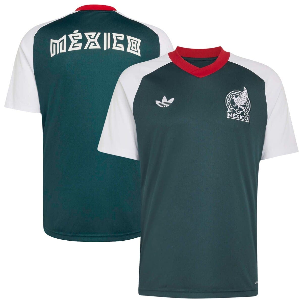 Men's adidas Green Mexico National Team 2026 Pre-Match Top (Men