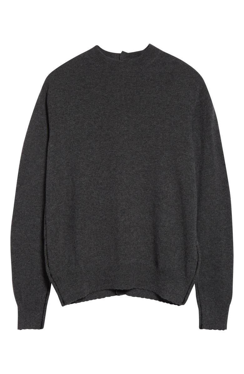 Tao Comme des Garçons Reversible Cashmere Sweater, Alternate, color, Top Gray