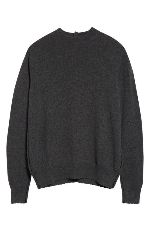 Tao Comme Des Garçons Reversible Cashmere Sweater In Gray