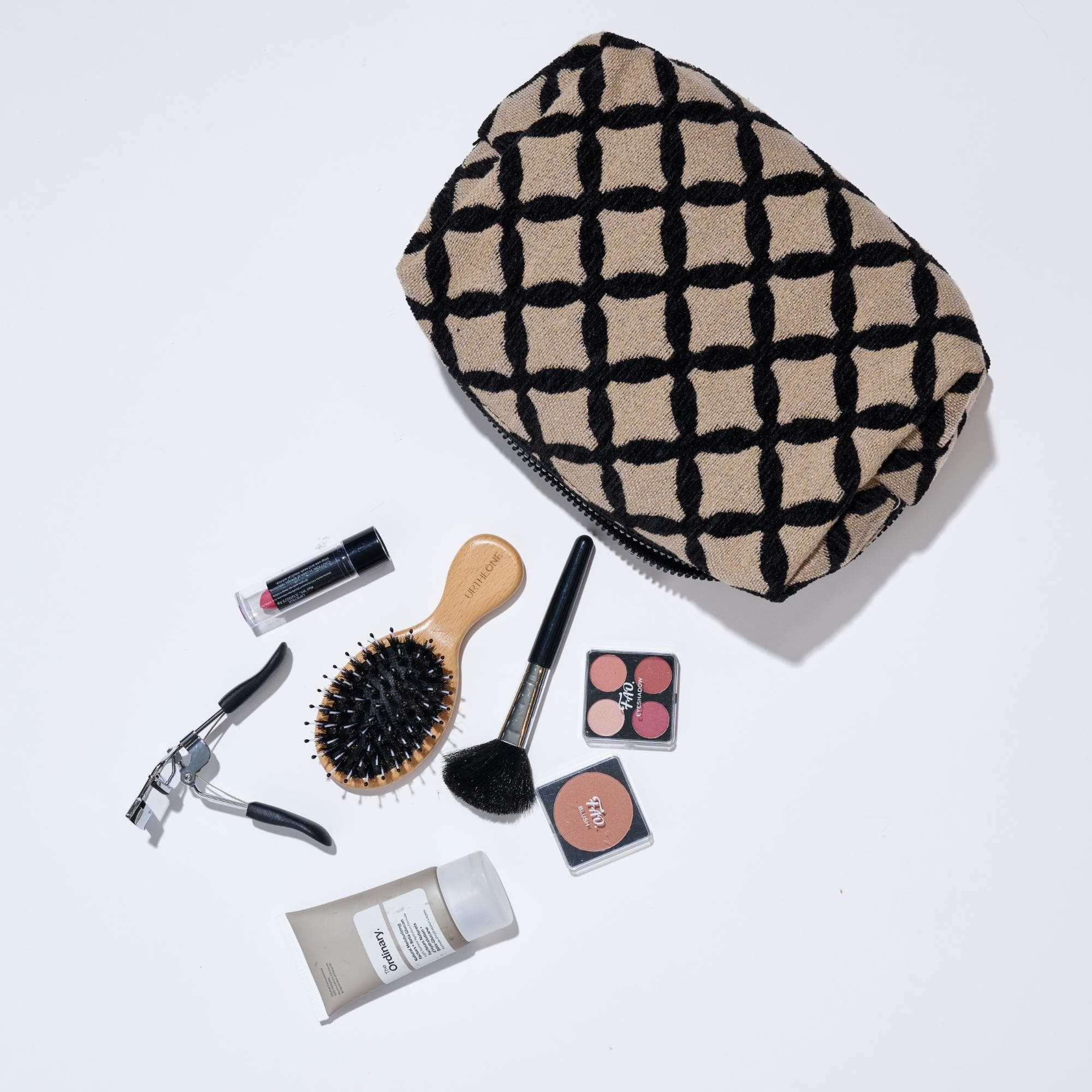 Marrakesh Cosmetic & Travel Organizer Pouch, Alternate, color, Natural Black