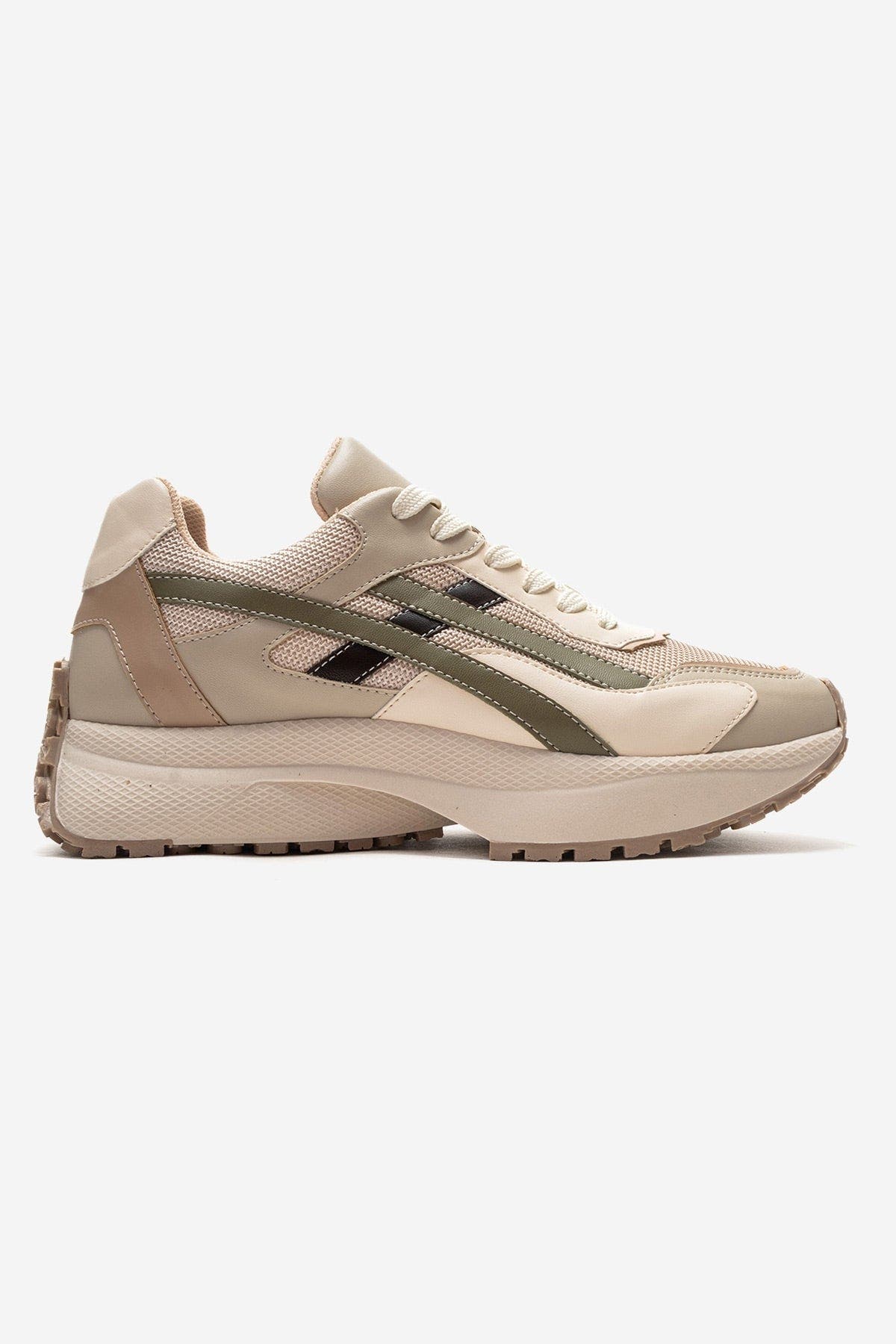 Prologue Shoes Calina Sneaker, Alternate, color, Beige