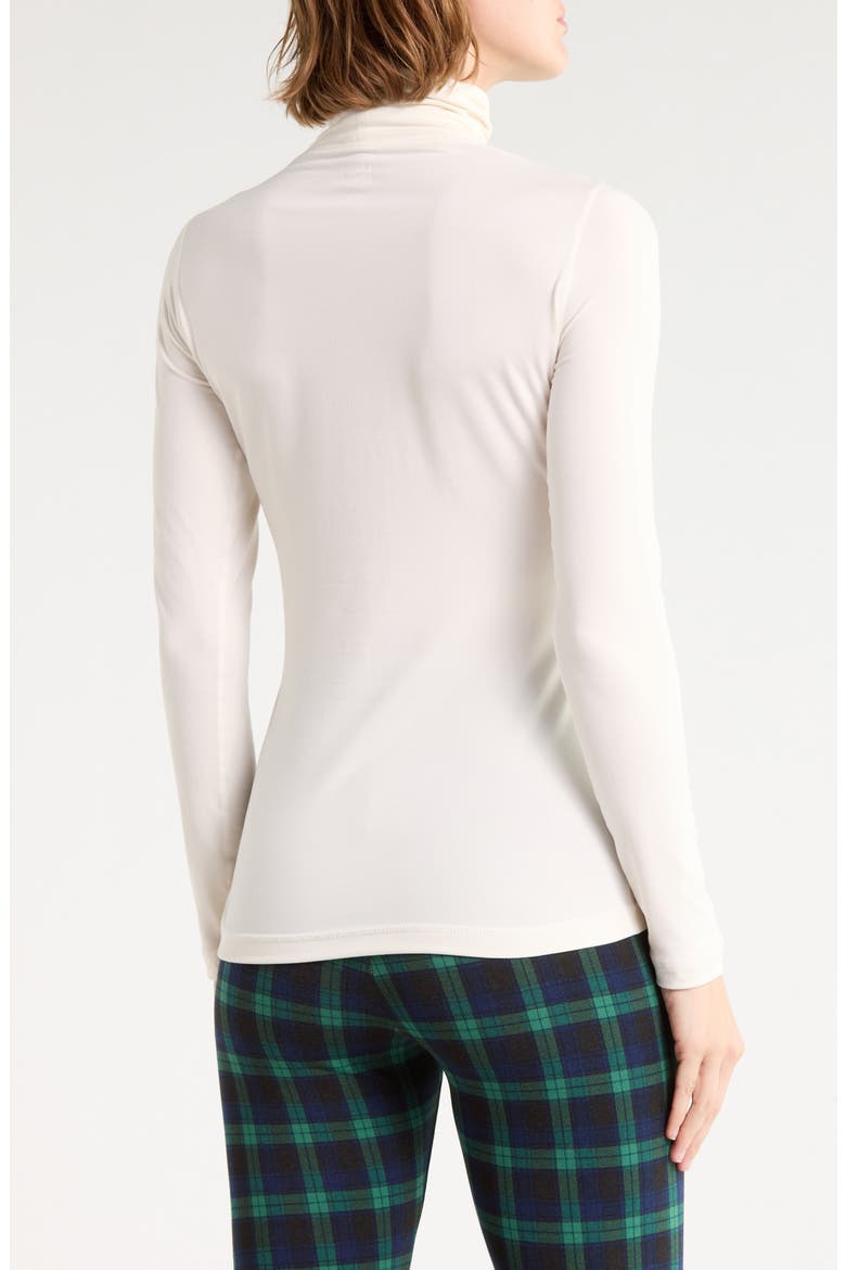 Long Sleeve Turtleneck Base Layer Top, Alternate, color, IVORY