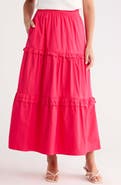 SUGARLIPS Isabel Ruffle Maxi Skirt
