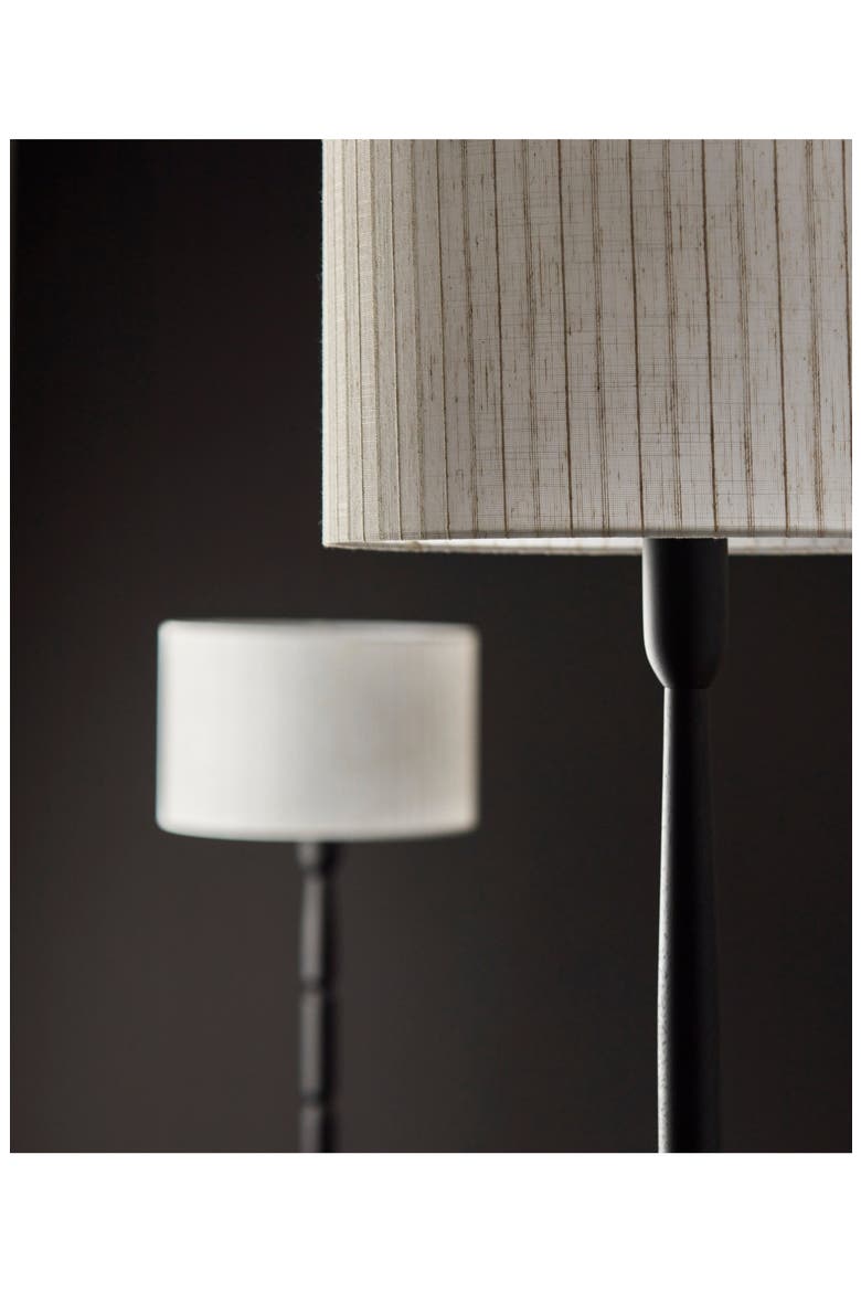 Nigel Floor Lamp, Alternate, color, BLACK