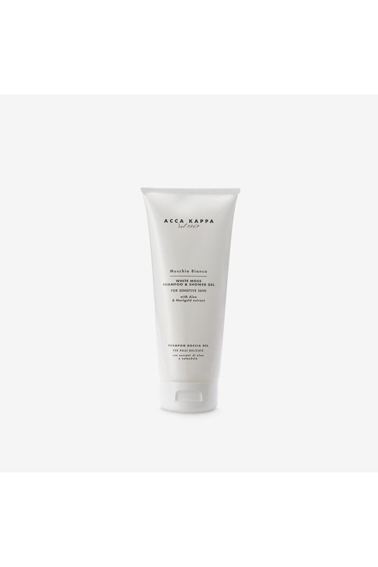 White Moss Shampoo & Shower Gel, Main, color, White