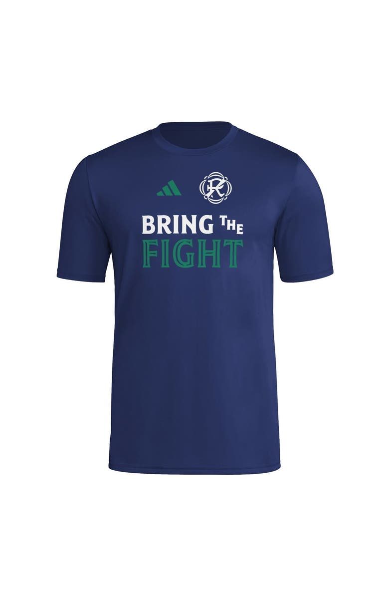 adidas Men's adidas  Navy New England Revolution 2025 Jersey Hook AEROREADY T-Shirt, Alternate, color, Navy