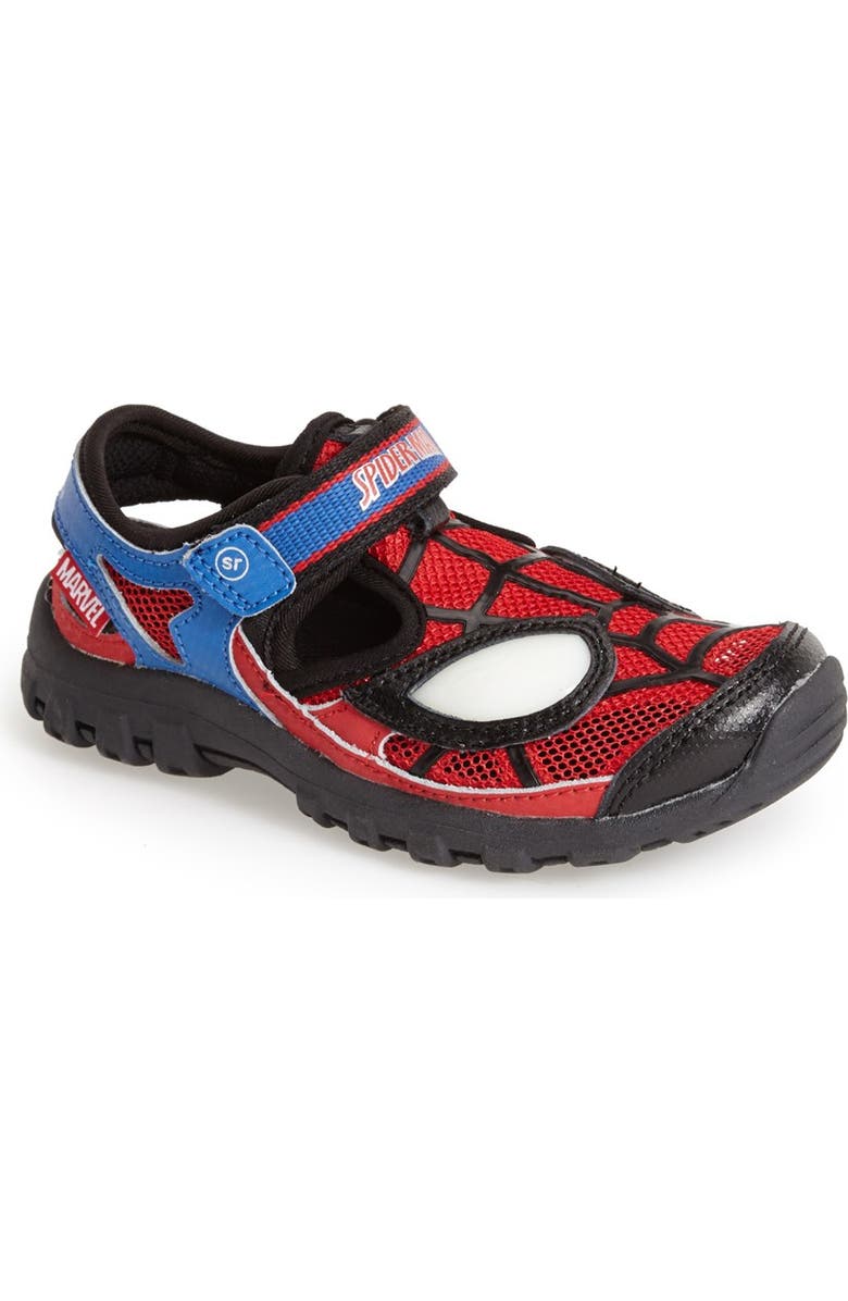 Stride Rite 'Spider-Man - Webbed Wonder' Light-Up Sneaker, Main, color,
