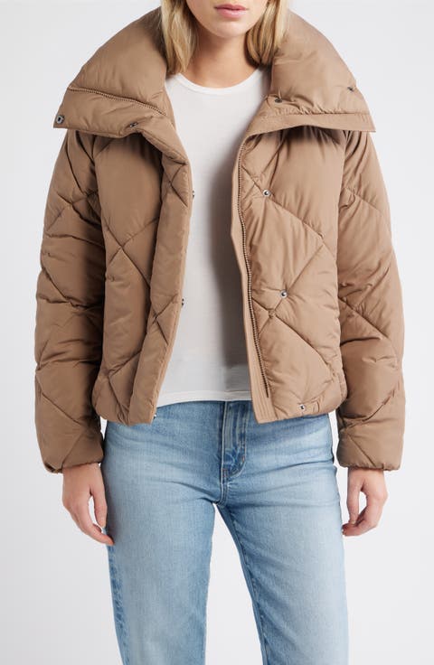 Missy Water Resistant Diamond Quilted Jacket