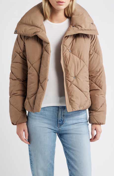 BCBG Missy Water Resistant Diamond Quilted Jacket