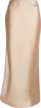 GIA STUDIOS Noe Vietnamese Silk Slip Skirt