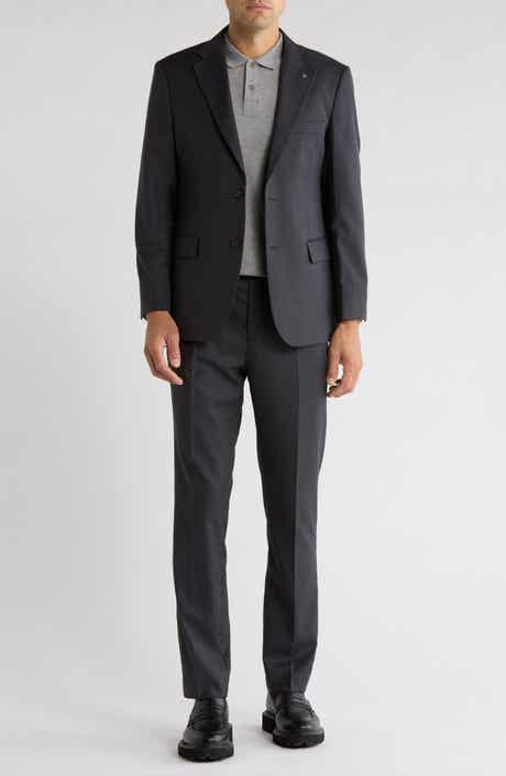 Scotch & Soda Charcoal Classic Fit Suit