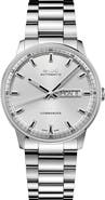 MIDO Commander Datoday Automatic Bracelet Watch, 40mm