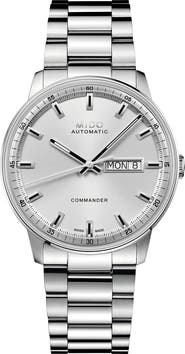 MIDO Commander Datoday Automatic Bracelet Watch, 40mm