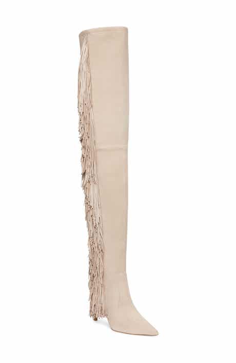 Ultrastuart Fringe Over the Knee Boot