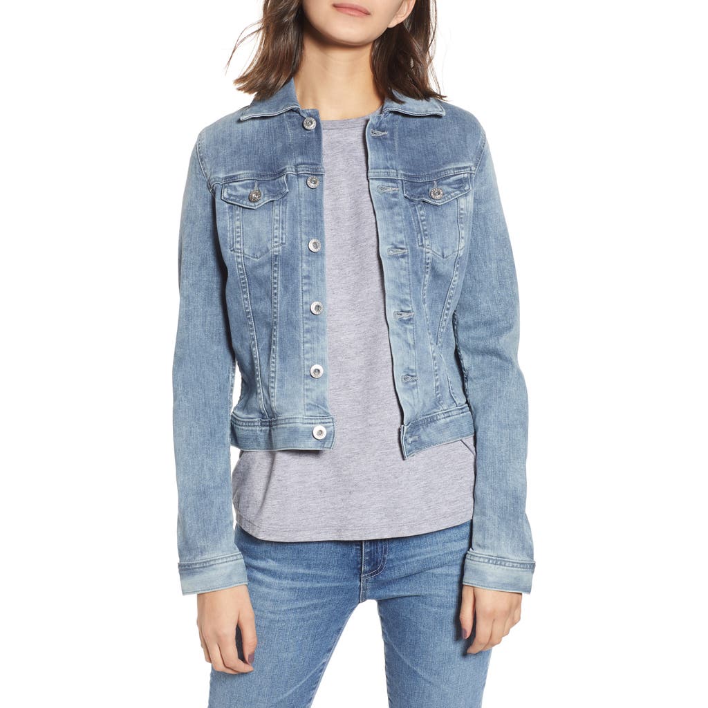 Ag 'robyn' Denim Jacket In Blue
