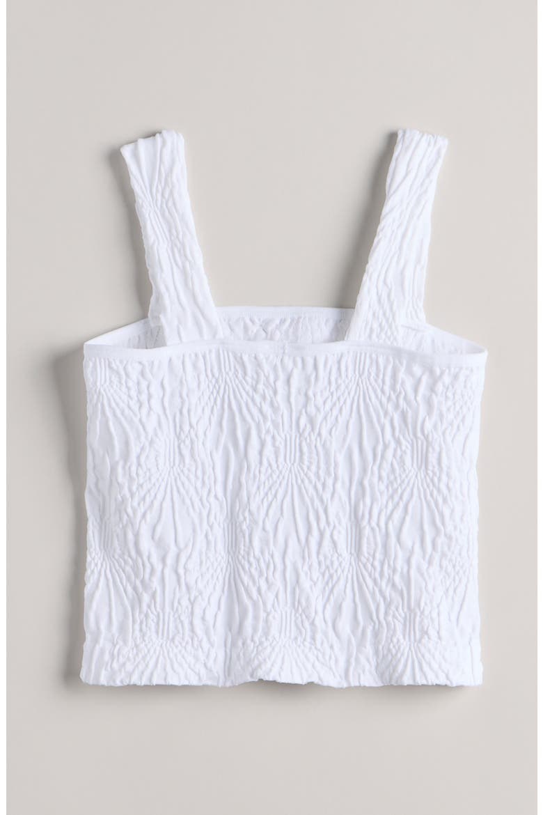 Pretty Seamless Tank, Alternate, color, WHITE