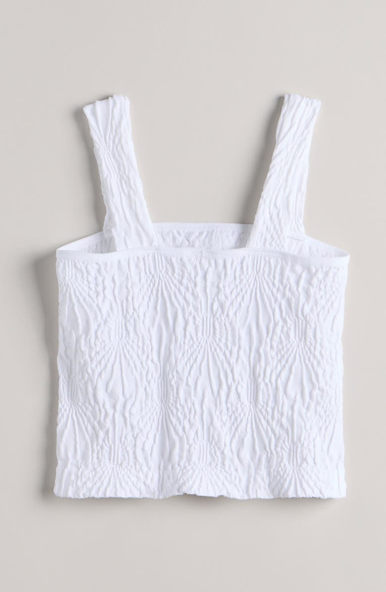 Treasure & Bond Pretty Seamless Tank, Alternate, color, White