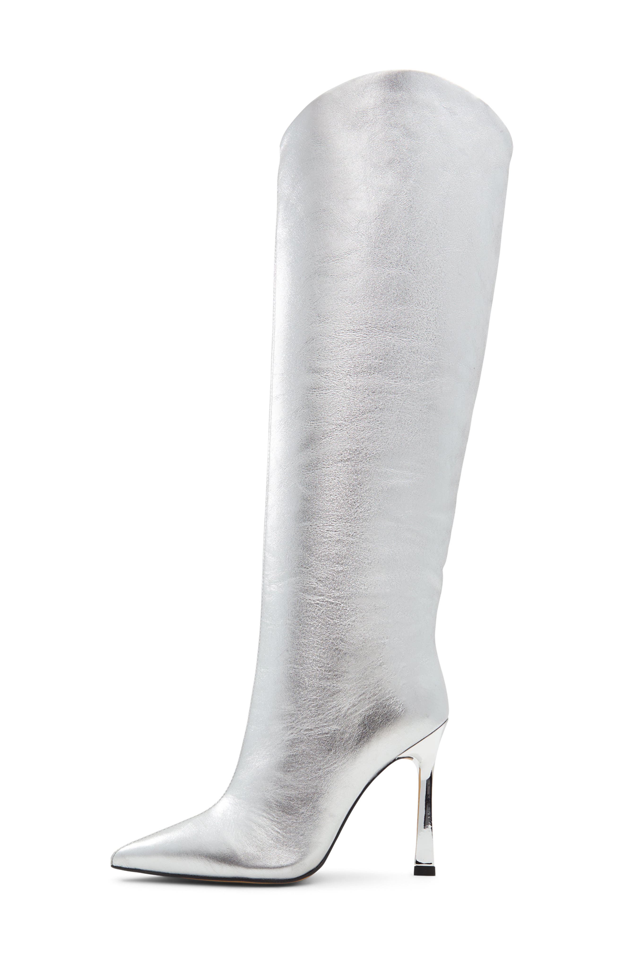 ALDO Devondra Pointed Toe Knee High Boot, Alternate, color, 