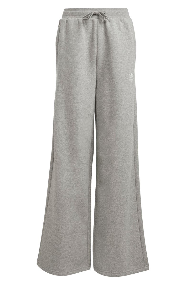 adidas Originals Kids' Wide Leg Sweatpants, Main, color, Grey