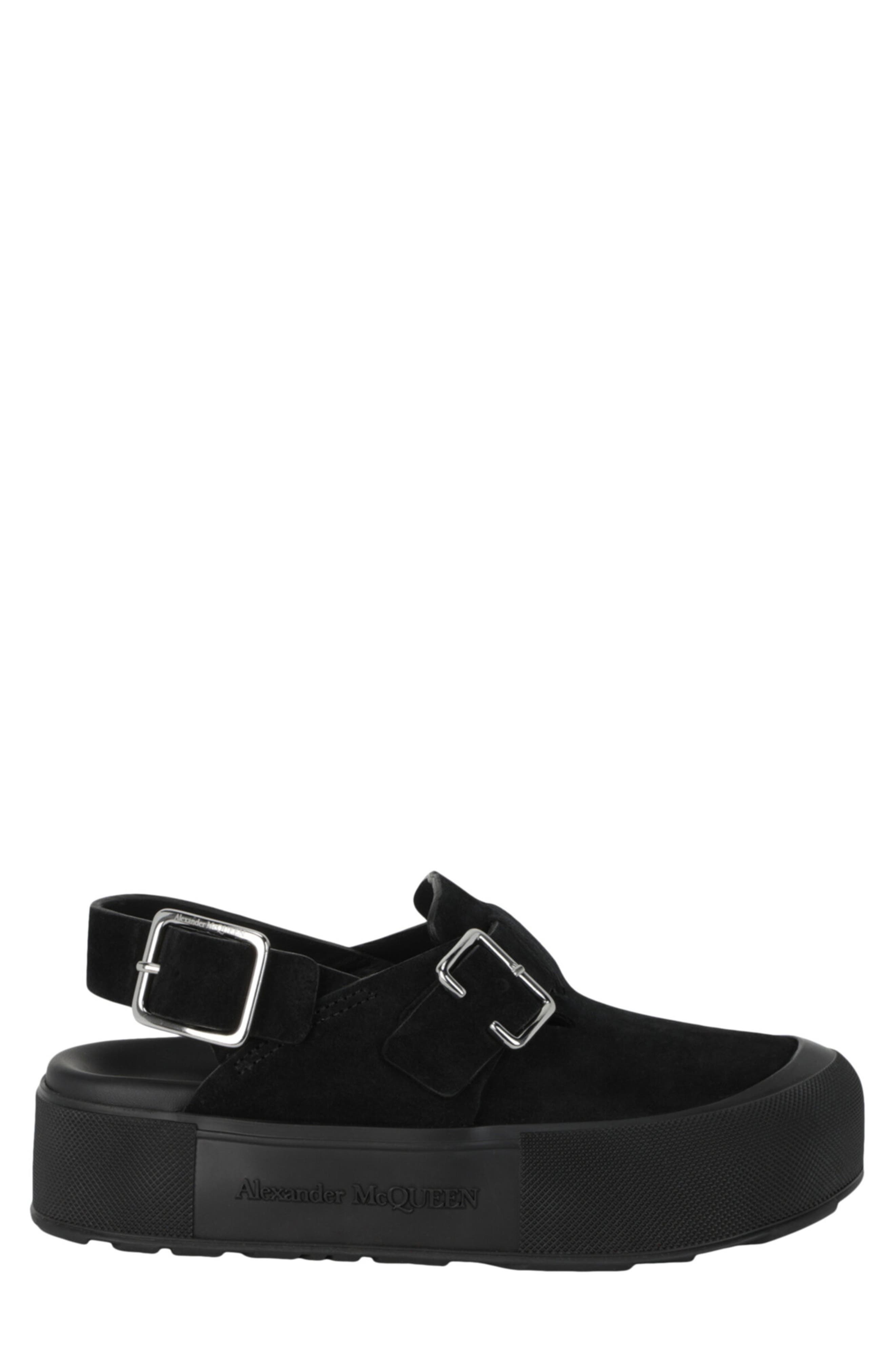 Alexander McQueen Puma Micmac Clog, Alternate, color, Black Silver
