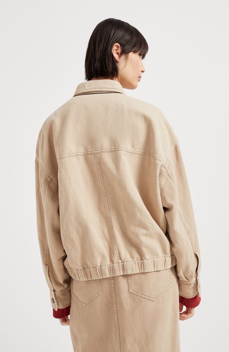 Brunello Cucinelli Jacket with monili, Alternate, color, 