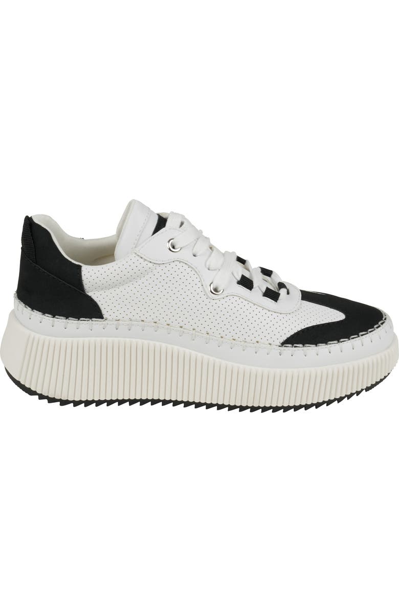 GOOD CHOICE NEW YORK Madrid Platform Sneaker, Alternate, color, Black/White