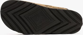 Sandals in Lauretos Raffia Jacquard