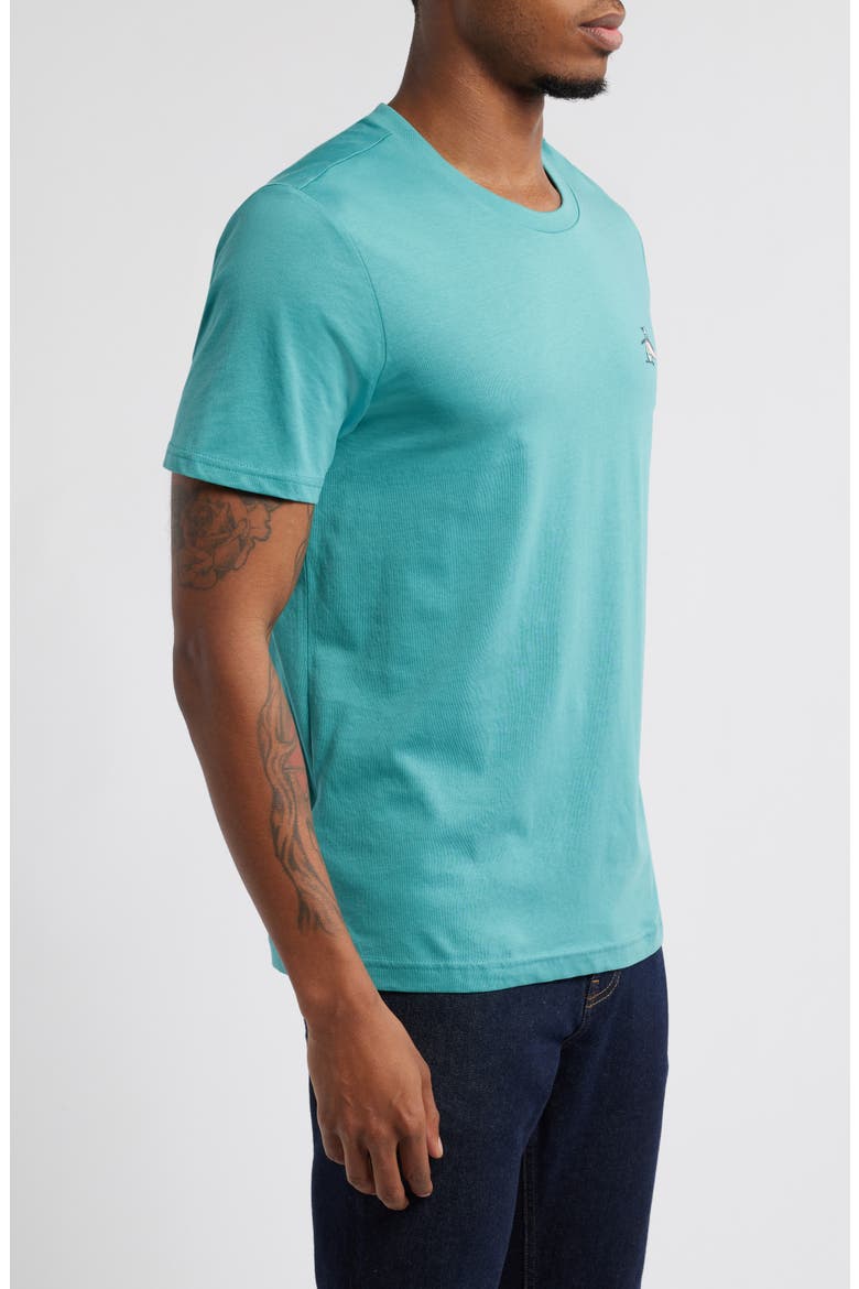 Organic Cotton Jersey T-Shirt, Alternate, color, TEAL