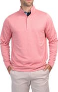 TailorByrd Luxe Performance Golf Fleece Quarter Zip Pullover