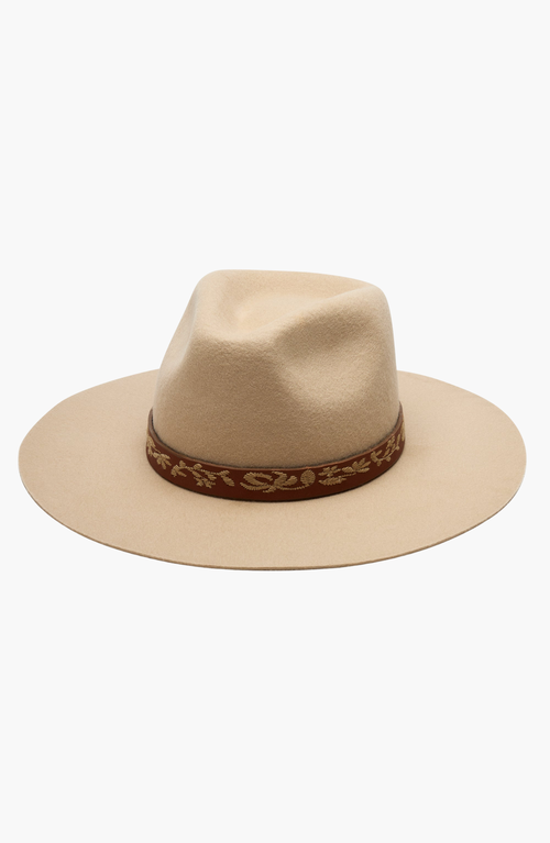 W Y E T H Liam Fedora In Brown