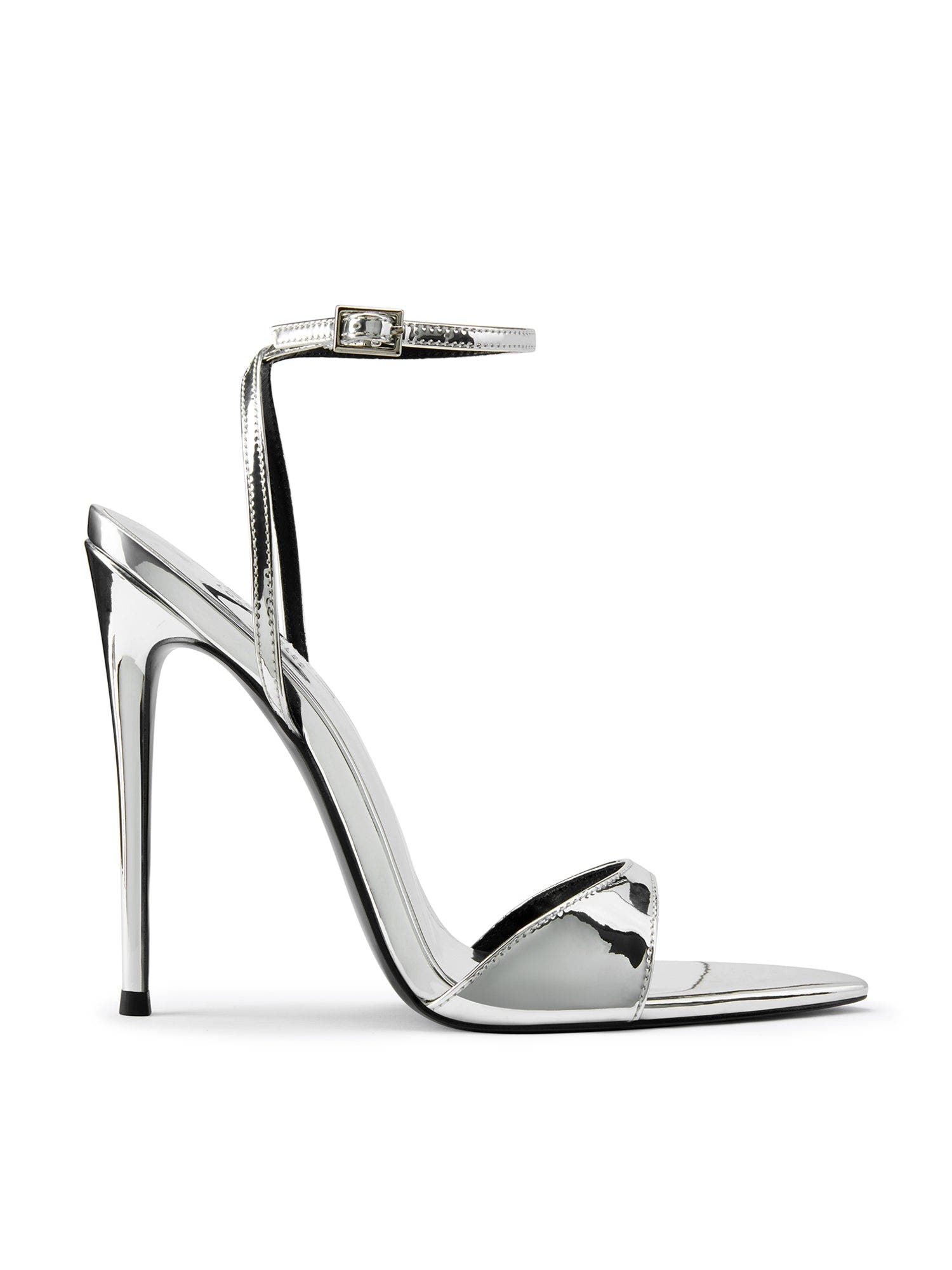 FEMME GG Heel Sandal, Main, color, Silver