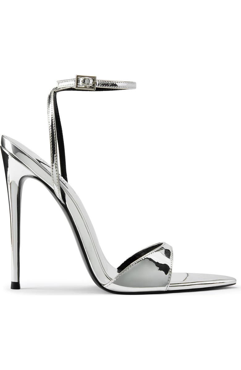 FEMME GG Heel Sandal, Main, color, Silver