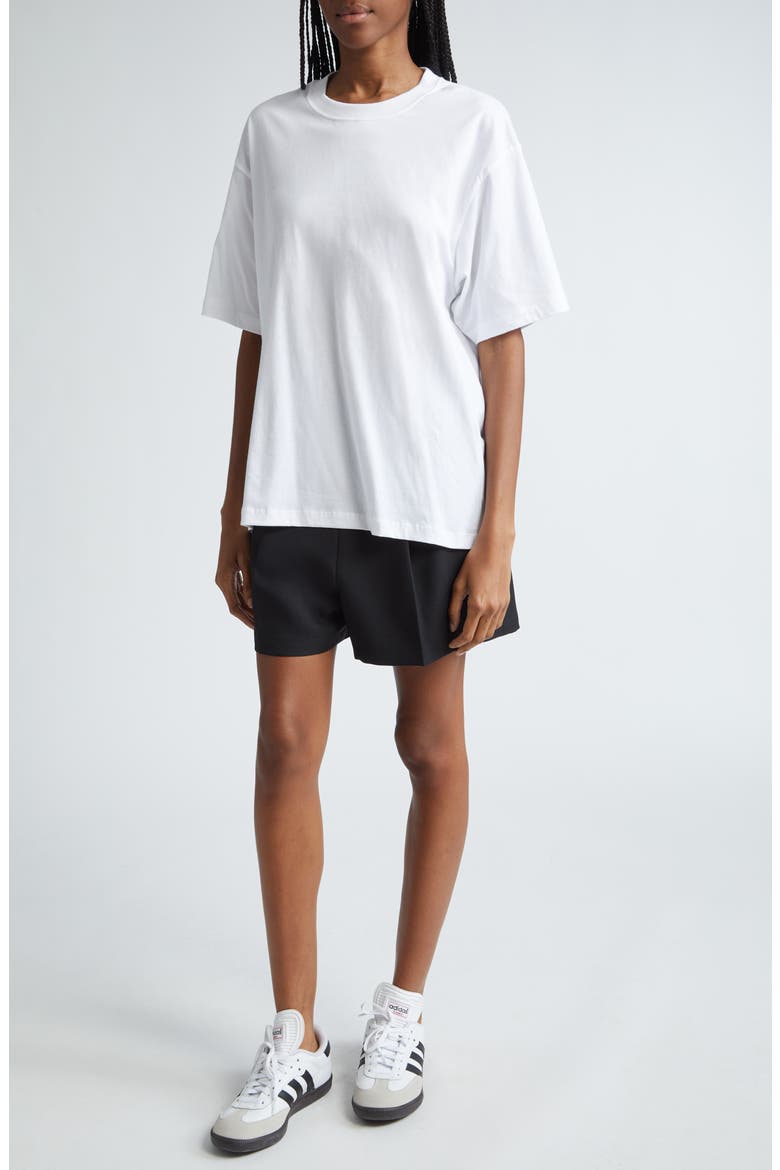 Back Logo Organic Cotton Graphic T-Shirt, Alternate, color, WHITE