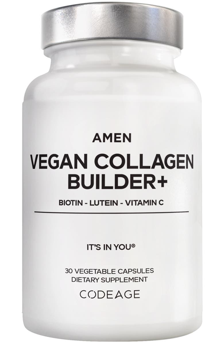 Codeage Amen Vegan Collagen Builder Supplement, Main, color,