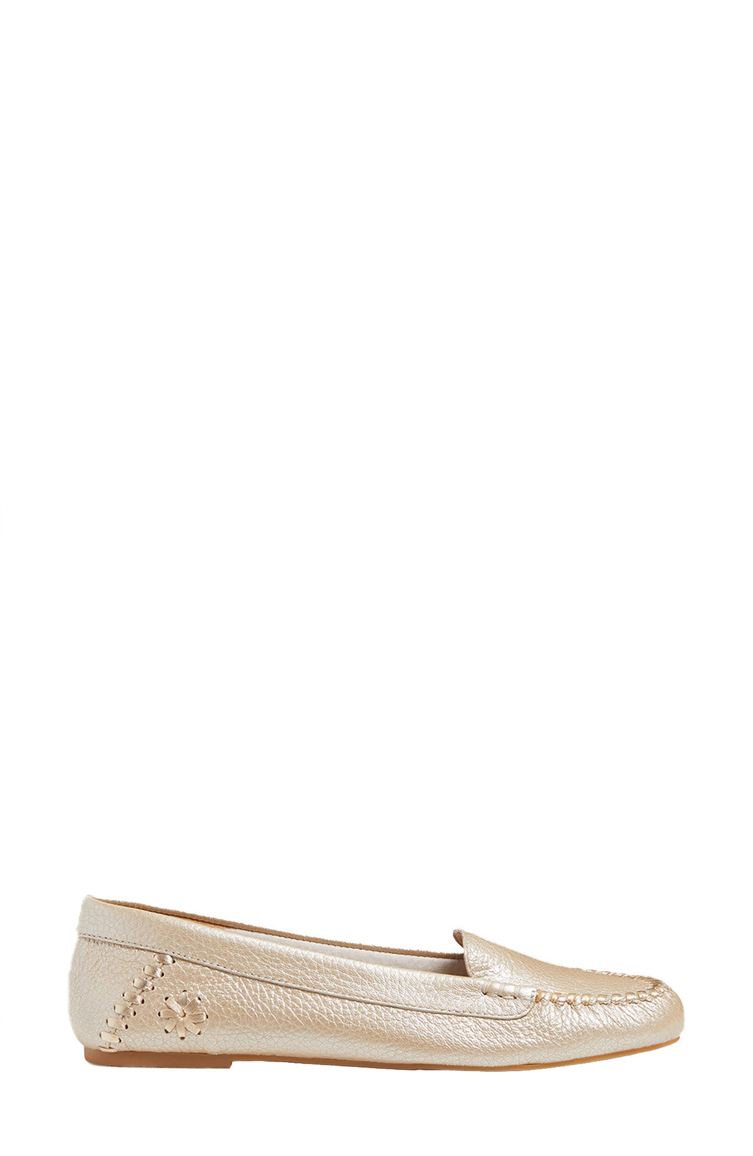 Millie Loafer, Alternate, color, PLATINUM LEATHER